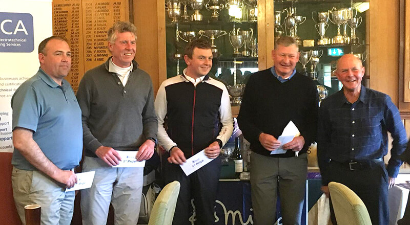 Photo of 2019 Charity Golf Day winners